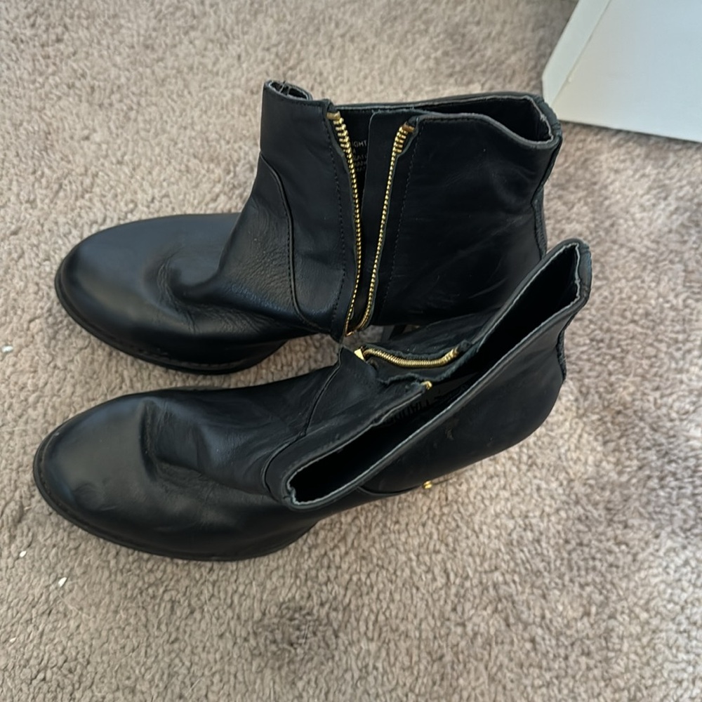 Leather booties - Picture 4 of 5
